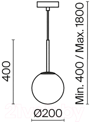 Потолочный светильник Maytoni Basic Form MOD321PL-01W1