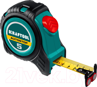 Рулетка Kraftool AutoStop 3412-5-19