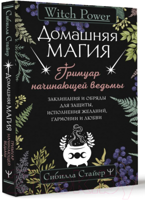 Книга АСТ Домашняя магия. Гримуар начинающей ведьмы (Стайер С.)