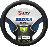 Оплетка на руль PSV Areola M / 129838 (черный/синий) - 