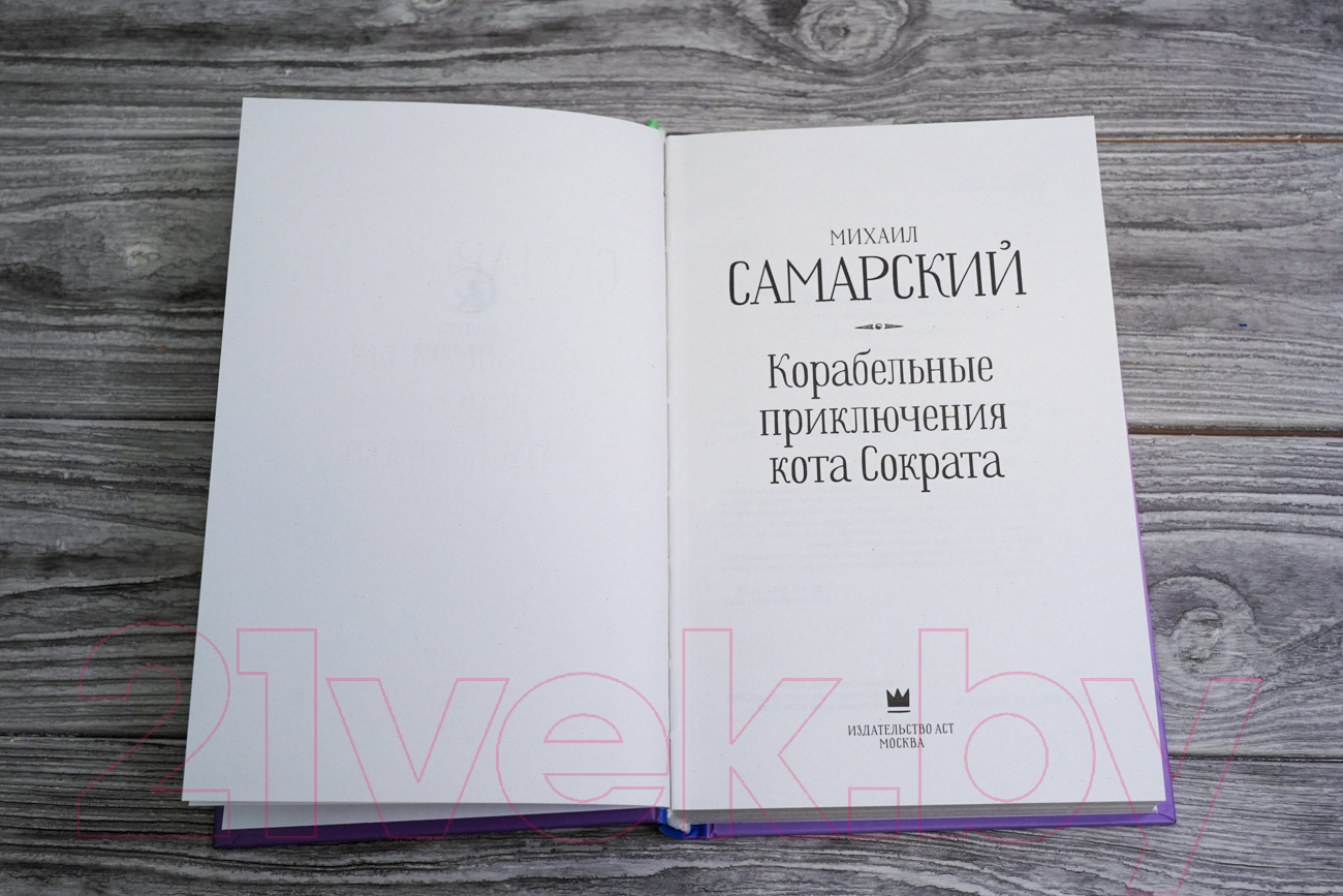 Художественная книга АСТ Корабельные приключения кота Сократа (Самарский М.А.) — фото 3