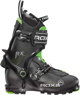 Горнолыжные ботинки Roxa Rx Scout / 200007 (р.25.5, черный/зеленый)