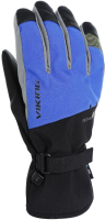 Перчатки лыжные VikinG Diran / 110/24/4234-0915 (р.10, черный/синий/желтый) - 
