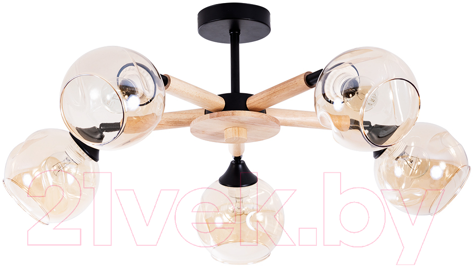 Люстра Arte Lamp Branson A4370PL-5BR