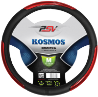 Оплетка на руль PSV Kosmos M / 115580 (черный/красный) - 