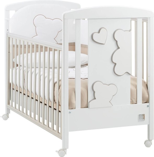 Детская кроватка Italbaby Tender / 070.0310 (кремовый)