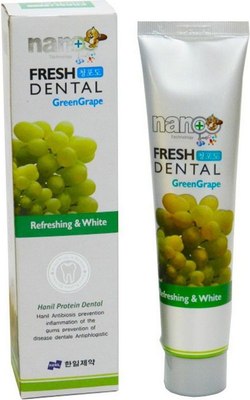 

Зубная паста, Nano Fresh Dental Green Grape Toothpaste
