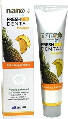 

Зубная паста, Nano Fresh Dental Toothpaste Pineapple С экстрактом ананаса
