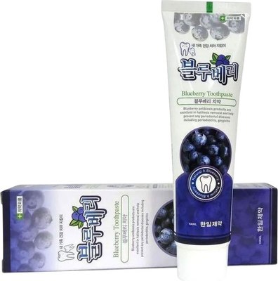 

Зубная паста, Natural A Blueberry Toothpaste