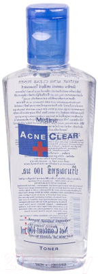Тонер для лица Mistine Acne Clear Toner Для проблемной кожи (100мл)