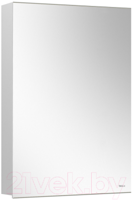 Шкаф с зеркалом для ванной Belux Триумф ВШ 50 (1, белый глянцевый)