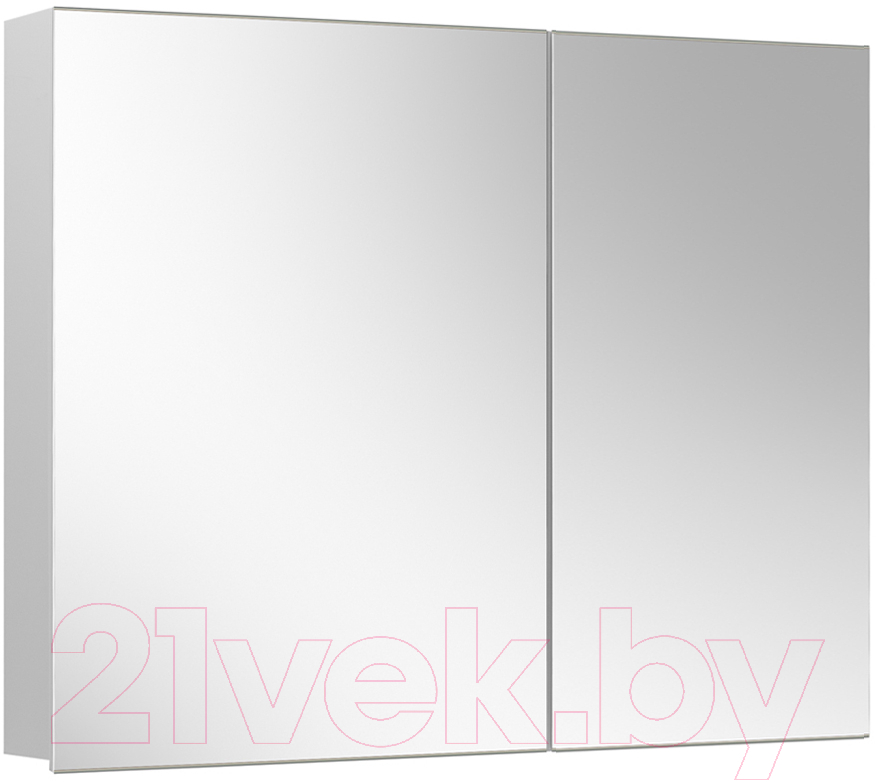 Шкаф с зеркалом для ванной Belux Триумф ВШ 90
