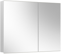 Шкаф с зеркалом для ванной Belux Триумф ВШ 90 (1, белый глянцевый) - 
