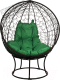 Кресло садовое BiGarden Orbis Brown (зеленая подушка) - 