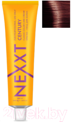 Крем-краска для волос Nexxt Professional Century 6.55 (темно-русый красный насыщенный)