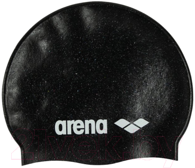 Шапочка для плавания ARENA Silicone Cap / 006359 902 (черный)