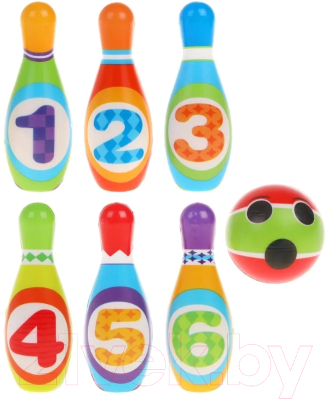 Боулинг детский Наша игрушка Веселые Цифры / AX668