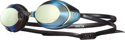 Очки для плавания TYR Vecta Racing Mirrored / LGVECM-751 (черный)