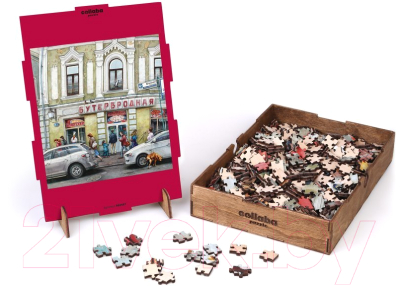 Пазл Collaba puzzle Бутербродная на Никольской / 962467 (504эл)