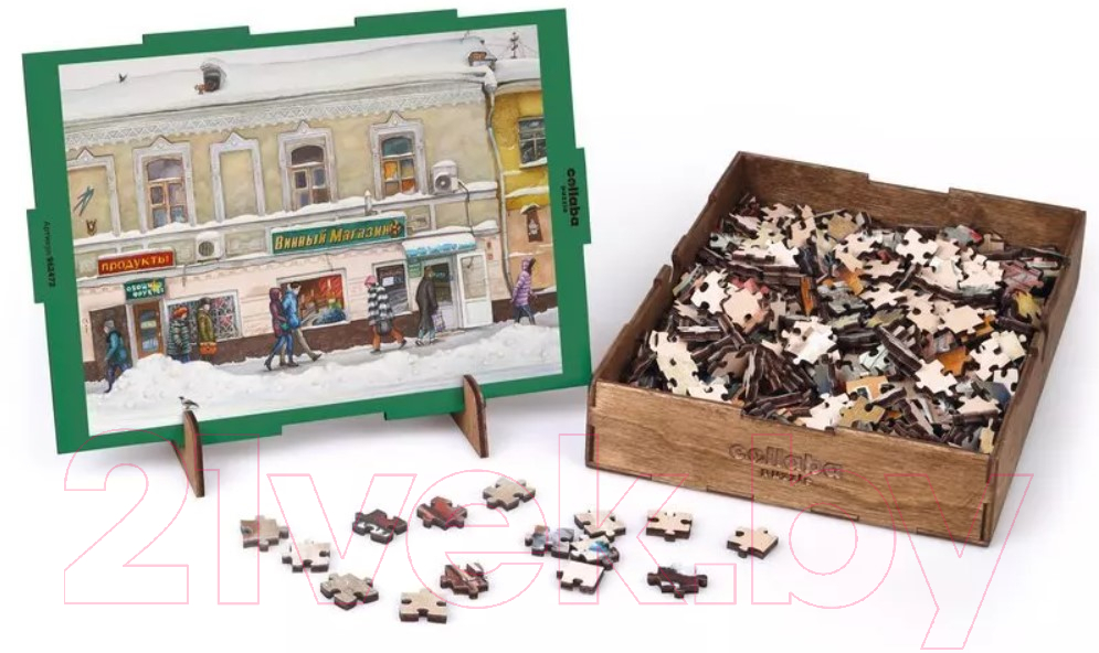 Пазл Collaba puzzle Солянский проезд, дом 6 / 962472