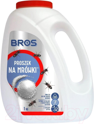 Порошок от насекомых Bros Против муравьев (1кг)