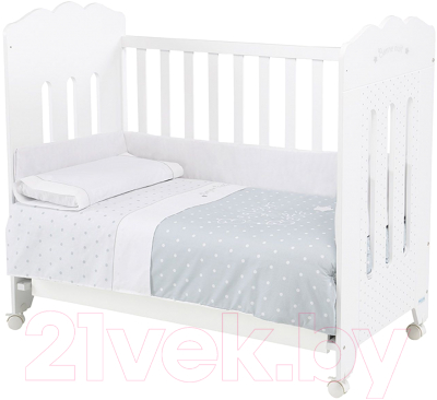 Детская кроватка Micuna Bonne Nuit 60x120 (белый)