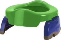 Дорожный горшок Potette Plus 23011DM/2 (зеленый/голубой, 30 одноразовых пакетов) - 