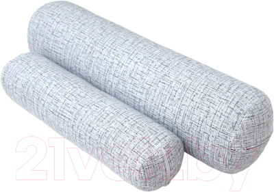 Комплект подушек для сна Smart Textile Валик 40x10/30x8 ST6025 (серый)