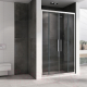 Миниатюра изображения товара Душевая дверь Abber Schwarzer Diamant AG33170H