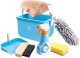 Набор хозяйственный игрушечный Hape Для уборки с ведром / E3054_HP - 
