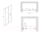 Миниатюра изображения товара Душевая дверь Abber Sonnenstrand AG07090