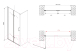 Миниатюра изображения товара Душевая дверь Abber Zart AG08090P