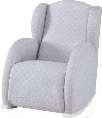 Кресло-качалка Micuna Wing Flor (White/Grey Galaxy)