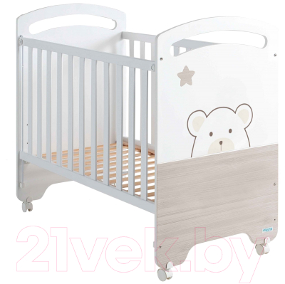 Детская кроватка Micuna Bubu 60x120 (белый)