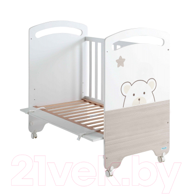Детская кроватка Micuna Bubu 60x120 (белый)