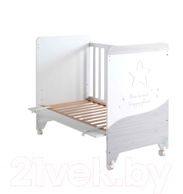 Детская кроватка Micuna Cosmic 60x120 (White/Ash)