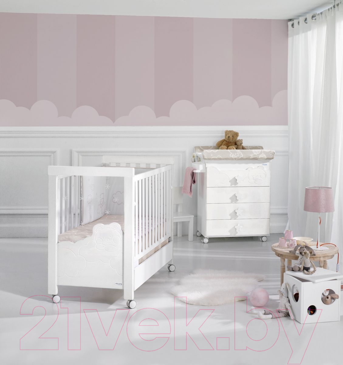 Детская кроватка Micuna Dolce Luce Relax Plus 60x120