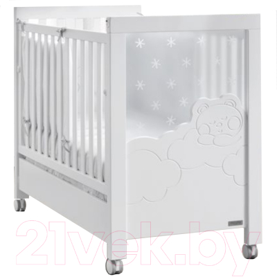 Детская кроватка Micuna Dolce Luce Relax Plus 60x120 (White)