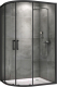 Миниатюра изображения товара Душевой уголок Abber Schwarzer Diamant AG01128B