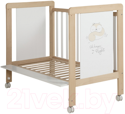 Детская кроватка Micuna Happy 60x120 (Waterwood/White)