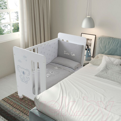 Детская кроватка Micuna Koala 60x120 (белый)