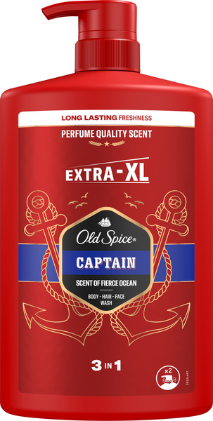 Гель для душа Old Spice Captain (1л)