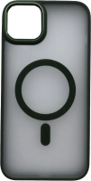 Чехол-накладка Case Acrylic MagSafe для iPhone 14 (зеленый) - 