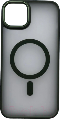 Чехол-накладка Case Acrylic MagSafe для iPhone 14 (зеленый)