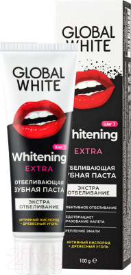 Набор зубных паст Global White Extra Whitening (3x100г)