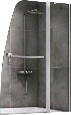 Стеклянная шторка для ванны Abber Ewiges Wasser AG50100