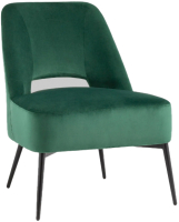 Кресло мягкое Stool Group Лаунж Бостон / vd-boston-b19 (велюр зеленый) - 