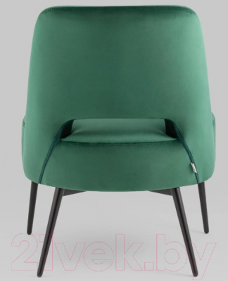 Кресло мягкое Stool Group Лаунж Бостон / vd-boston-b19 (велюр зеленый)
