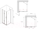 Миниатюра изображения товара Душевой уголок Abber Zart AG08080P-S81