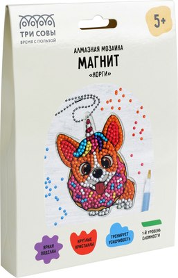 

Набор для творчества, Брелок Корги / АМБ_48252